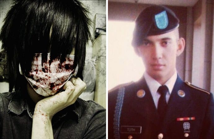 Imágenes del antes y después de adolescentes