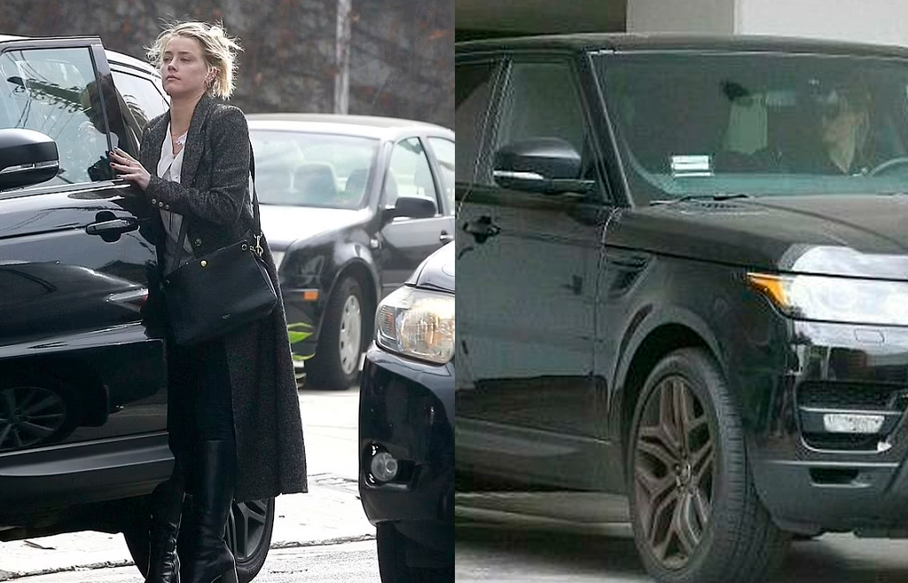 Amber Heard quería la Range Rover negra de Jhonny Deep