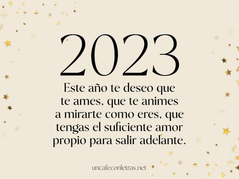 Mensajes de feliz año nuevo 2023