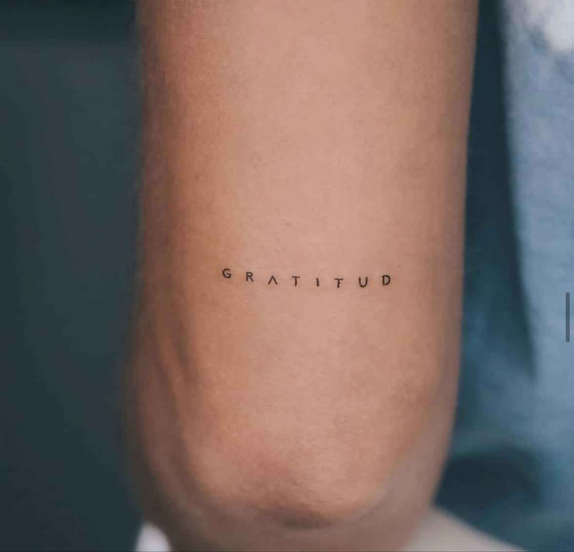 Palabras para tatuarse - Gratitud