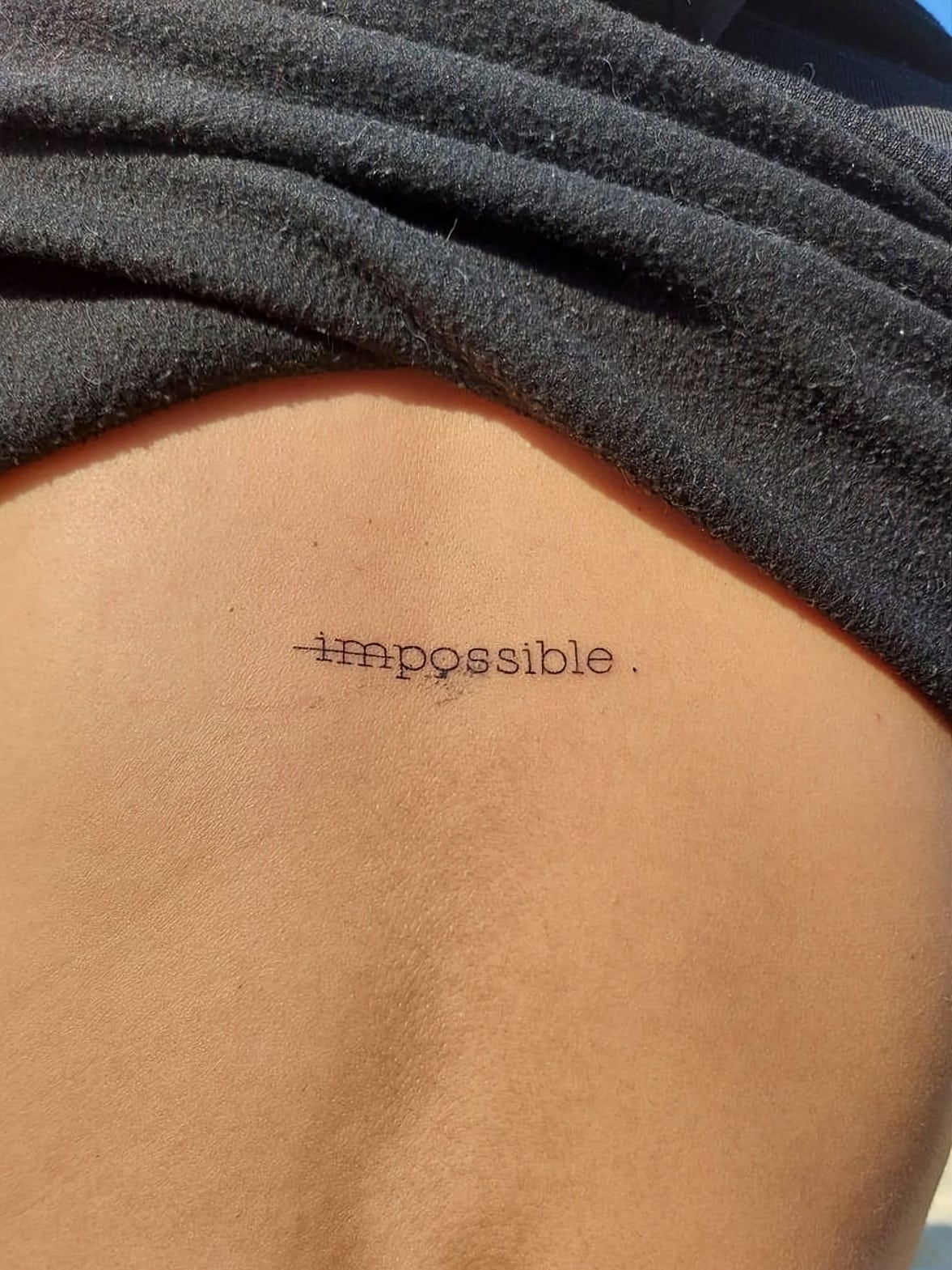 Frases para tatuarse - Imposible