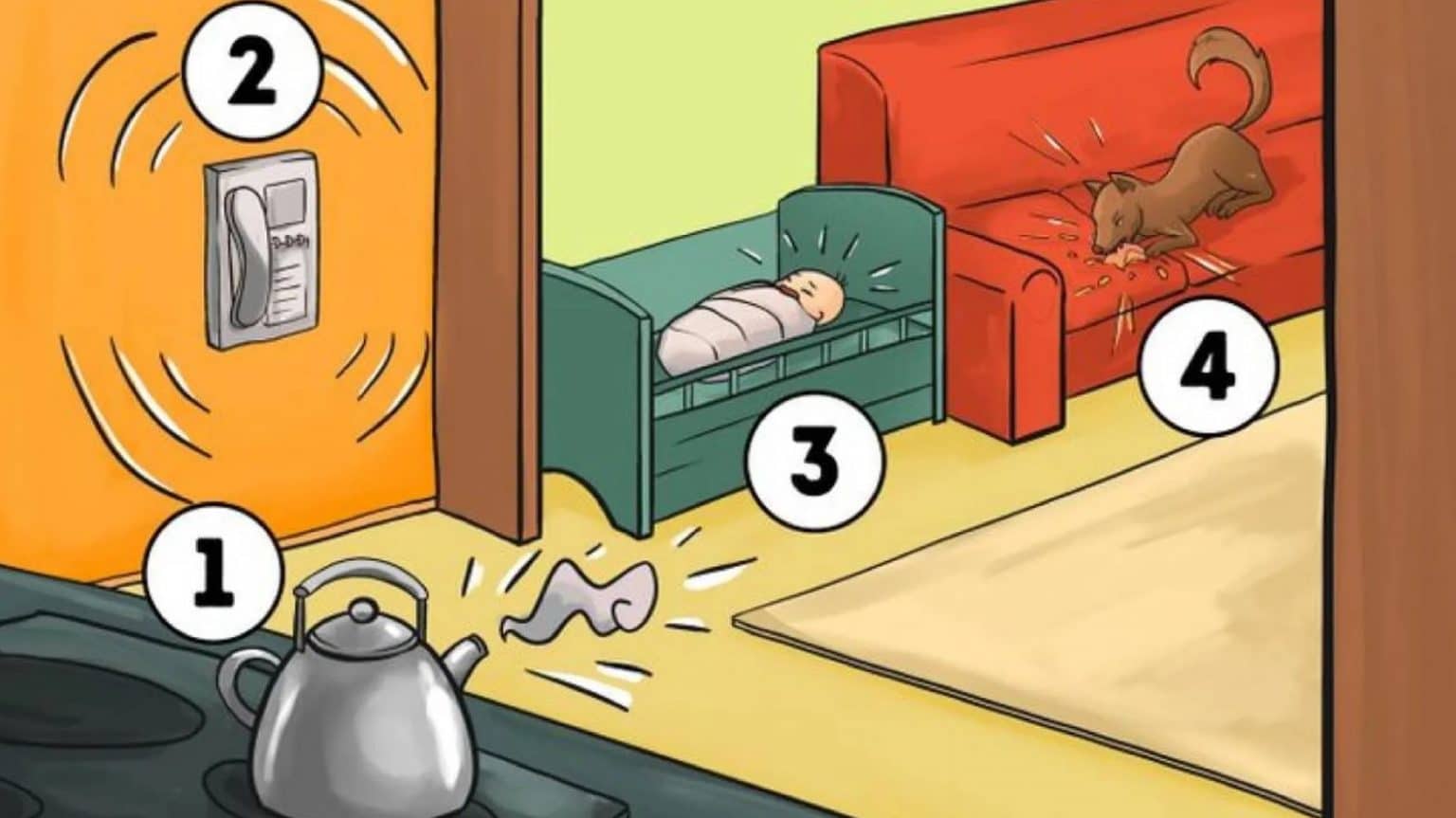 ¿Qué harías primero? Tu elección revelará lo que le obsesiona a tu personalidad A qué emergencia acudirías primero